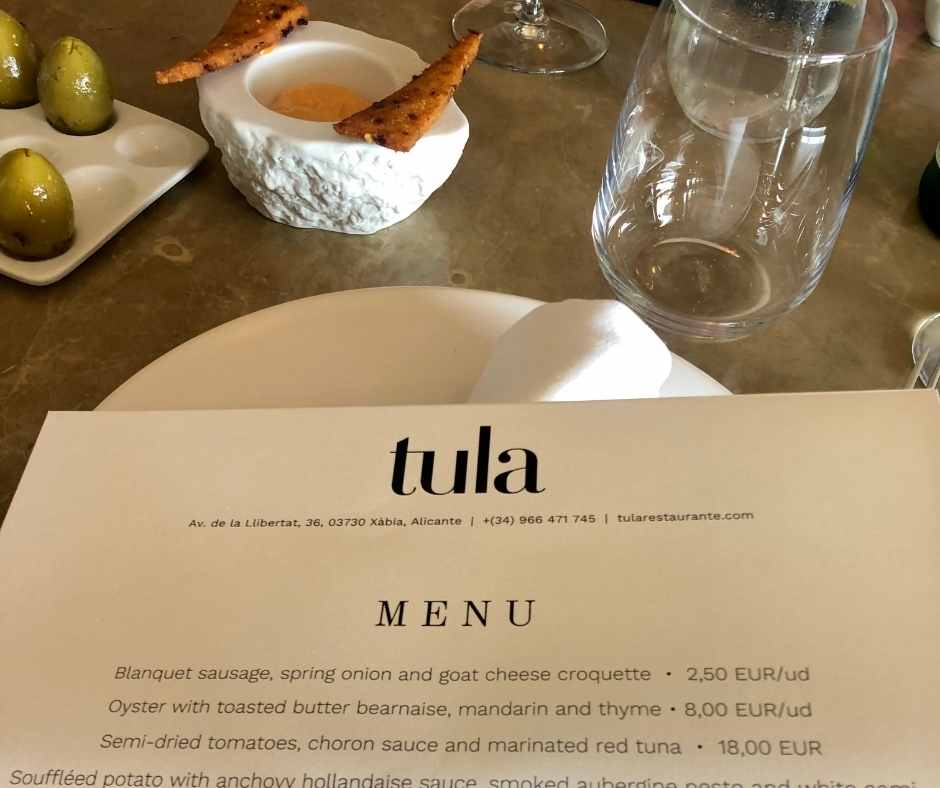 Tula Restaurant - Michelin 1 star